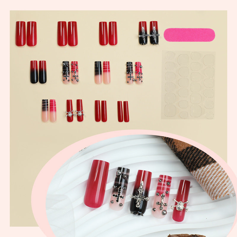 Creative Nail Art Set with Gothic Design Stornfield