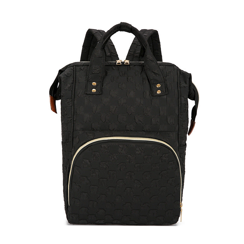 Checkered Patterned Backpack Stornfield