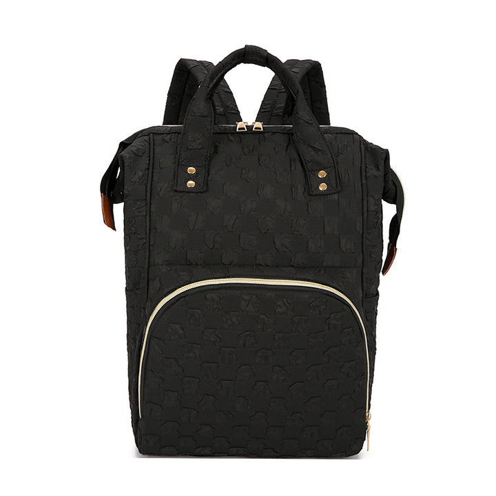 Checkered Patterned Backpack Stornfield