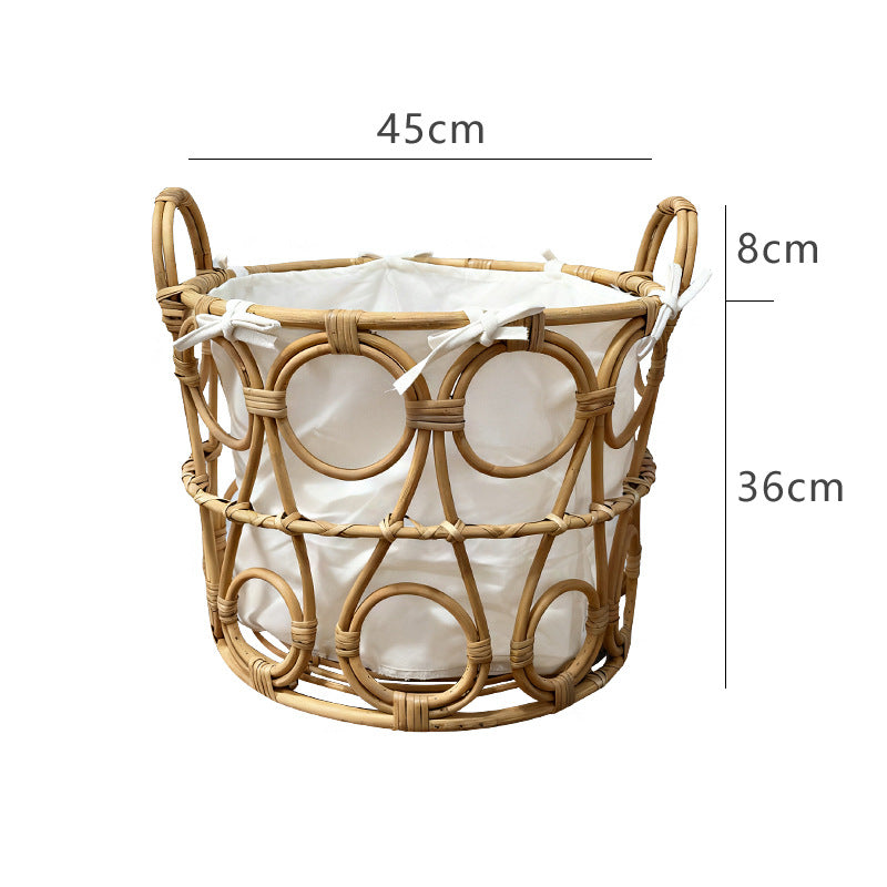 More modern braided storage basket Stornfield