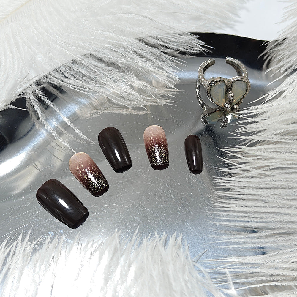Artifical nails with glitter design Stornfield