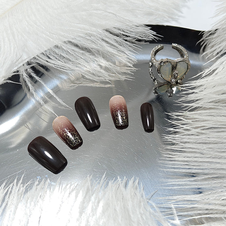 Artifical nails with glitter design Stornfield