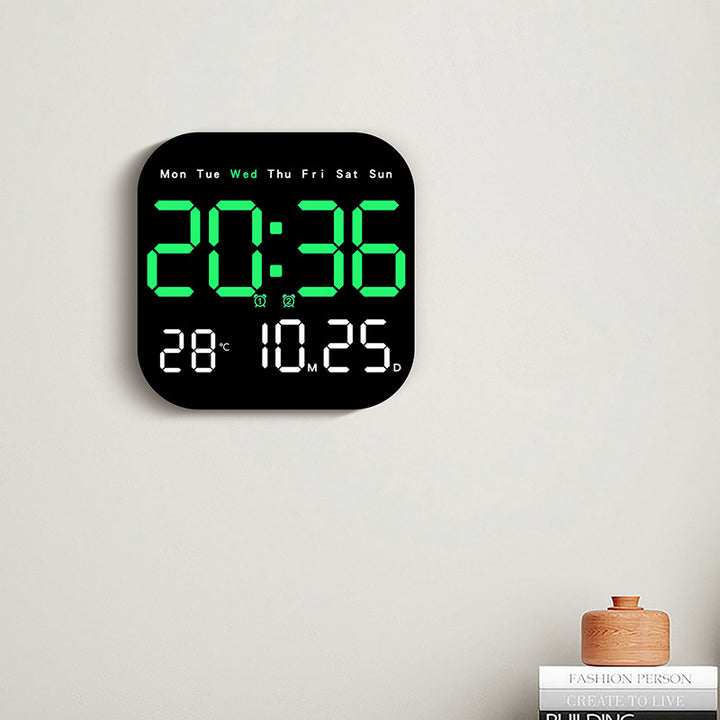 Digital Multi-Function Alarm Clock with Temperature and Date Display Stornfield