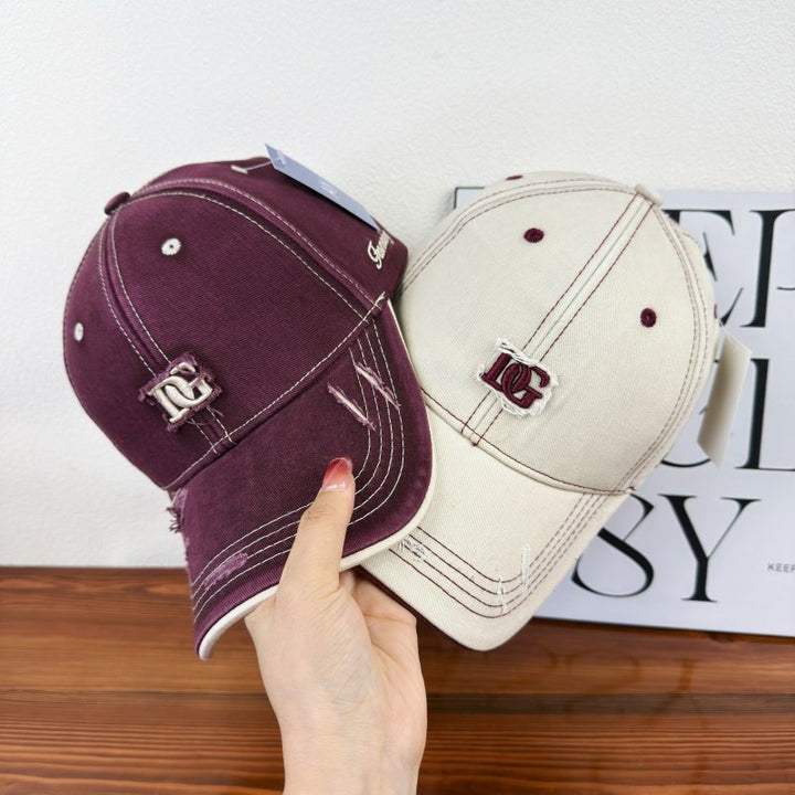 Men's Distressed Cotton Baseball Cap Stornfield 1784270840