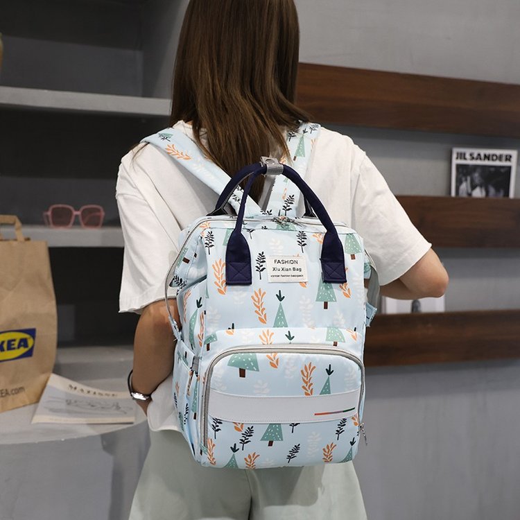 Fashionable Cactus Print Backpack Stornfield