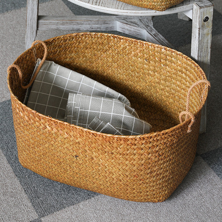 Large Handwoven Storage Basket Stornfield