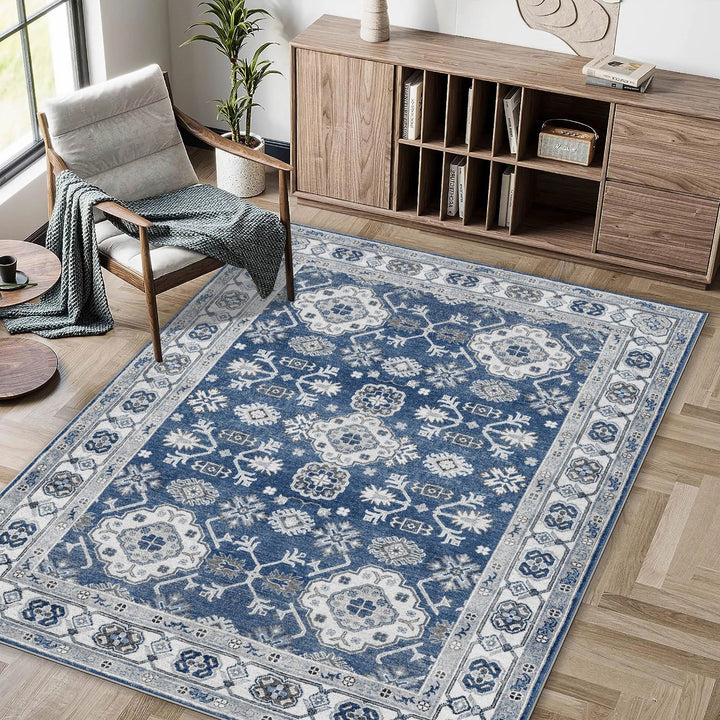 Vintage Persian Pattern Area Rug