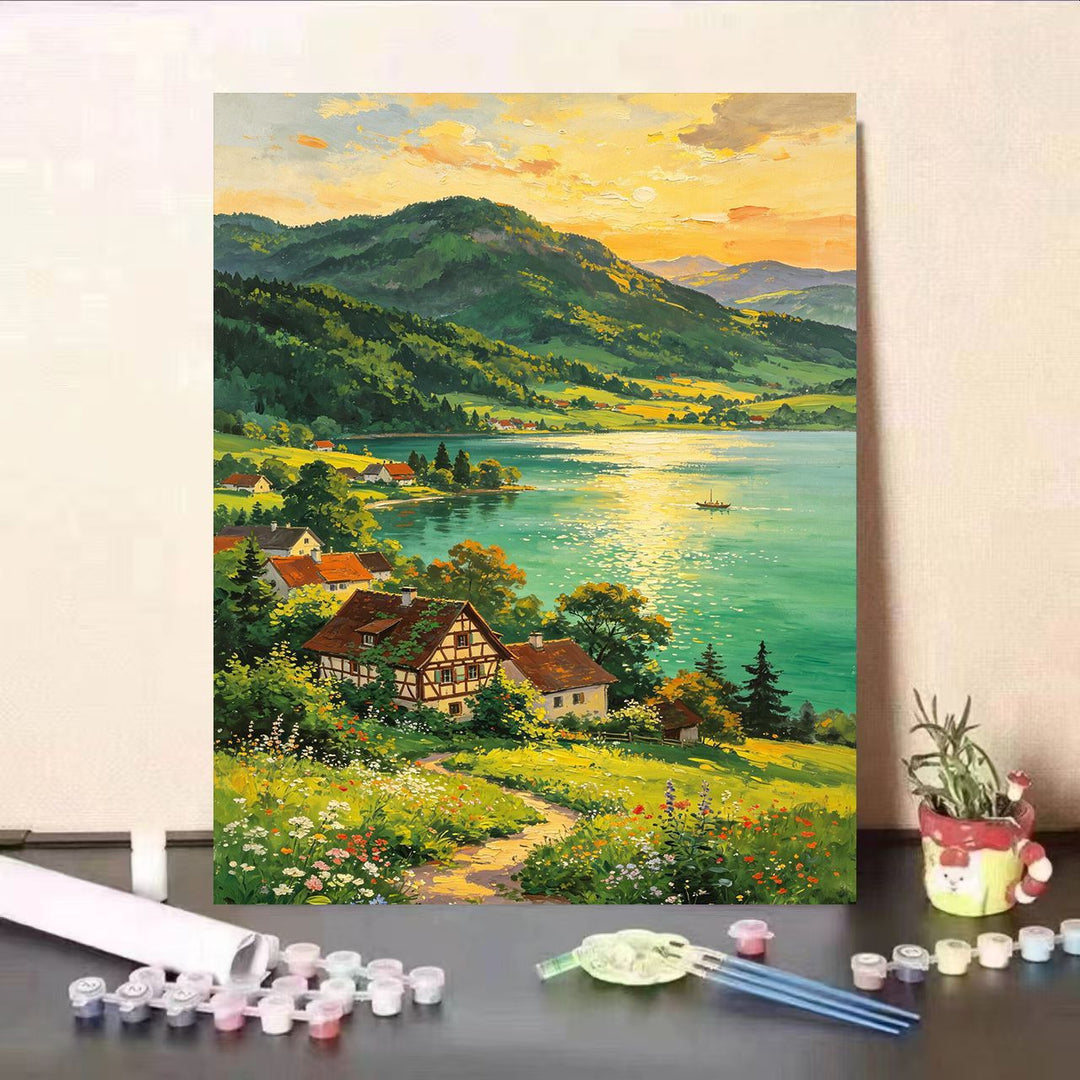DIY Paint by Numbers Kit Stornfield