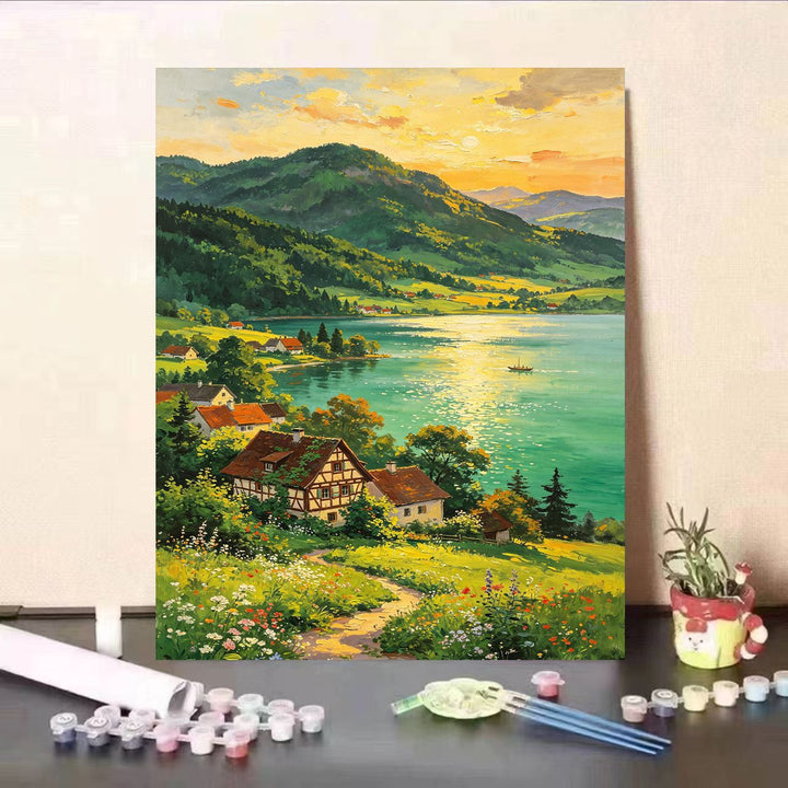 DIY Paint by Numbers Kit Stornfield