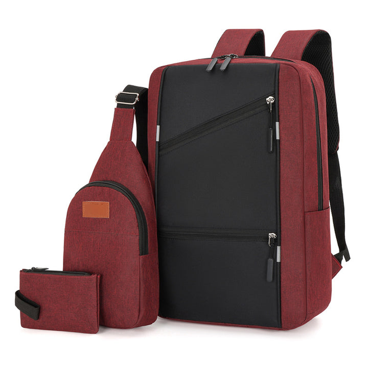 Versatile Travel Backpack and Sling Bag Set Stornfield