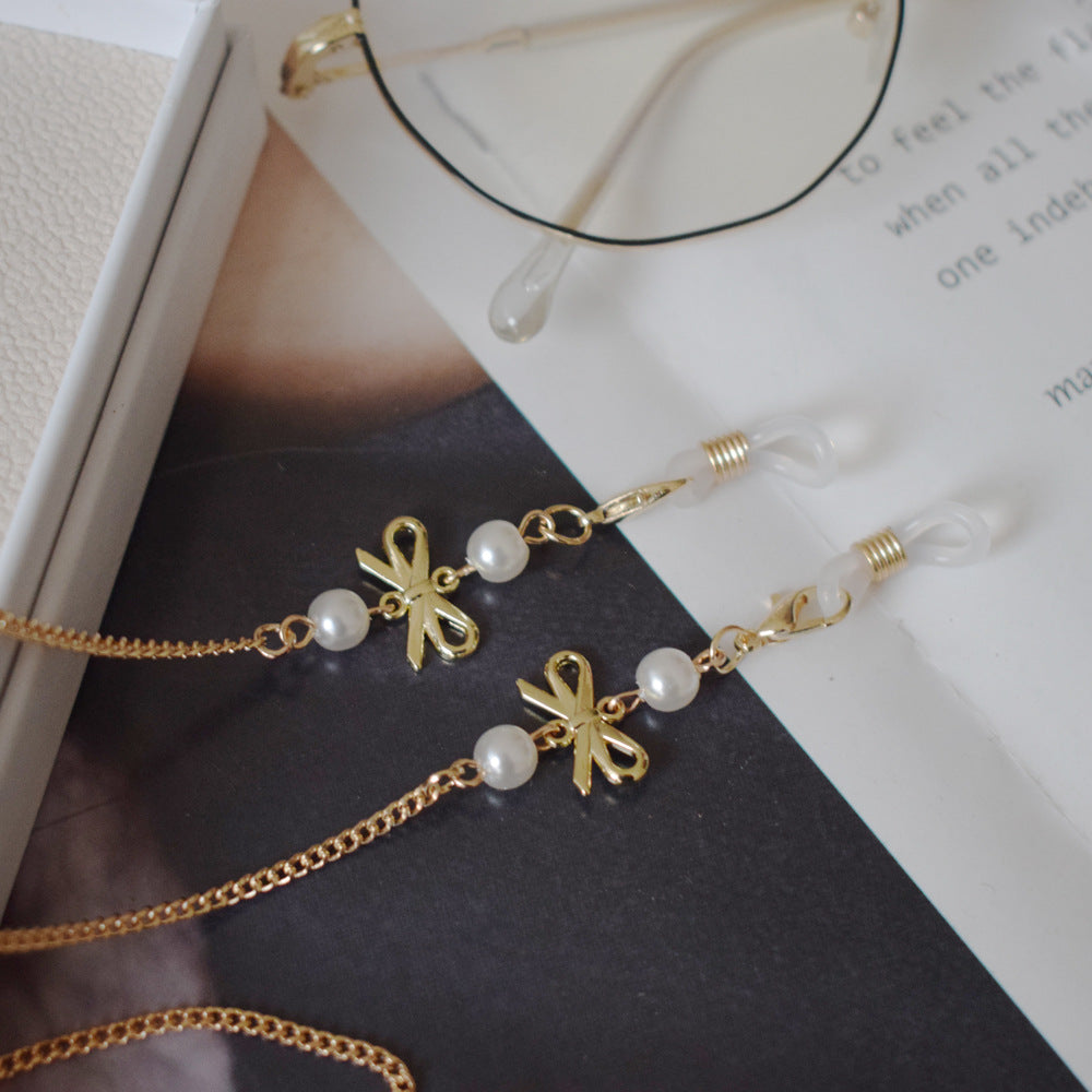 Elegant Pearl-Accented Eyewear Chain Stornfield 1786692339