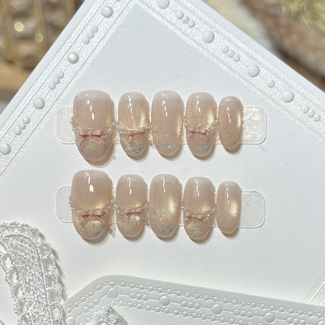 Themed Press-On Nail Art Set with Hello Kitty Designs Stornfield