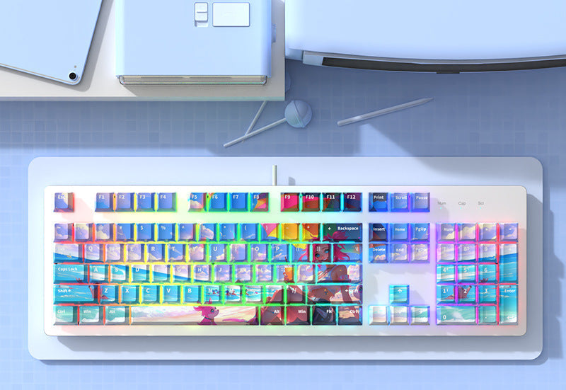 Artistic Themed Mechanical Keyboard Stornfield