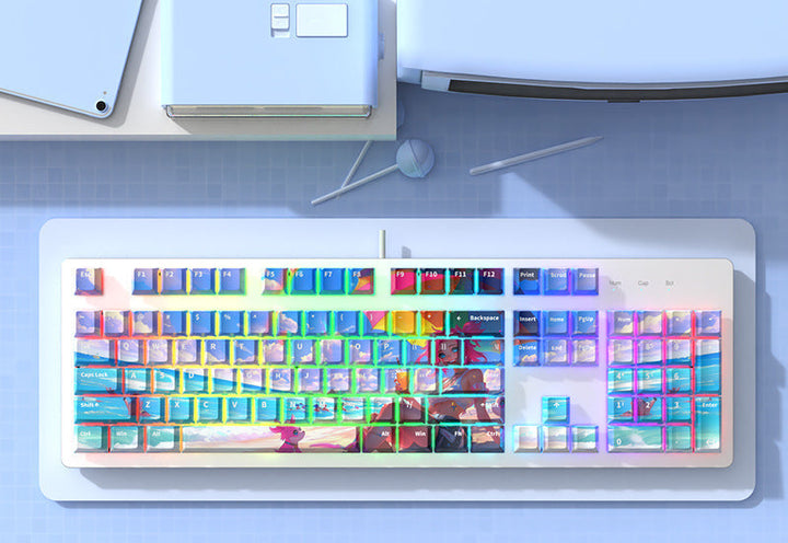 Artistic Themed Mechanical Keyboard Stornfield