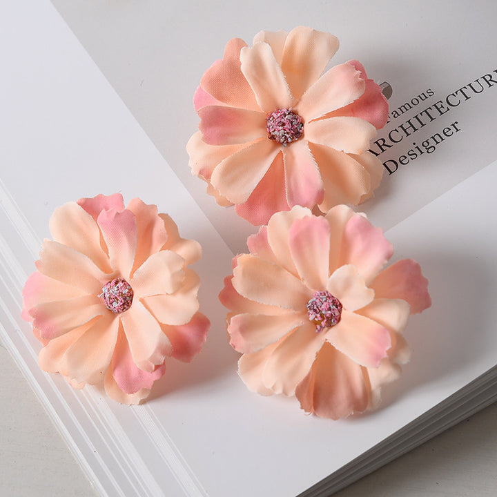 Elegant Fabric Flower Hair Clip