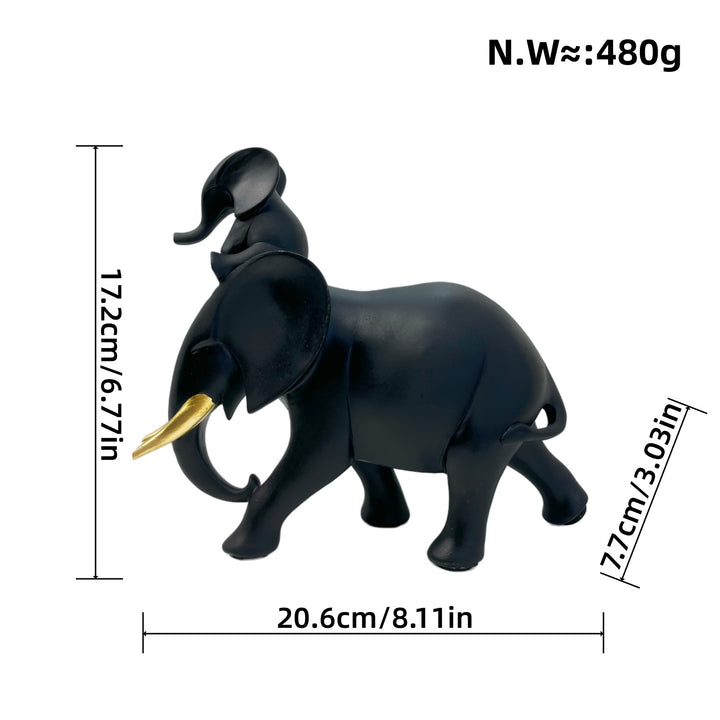 Decorative Elephant Family Sculpture Stornfield