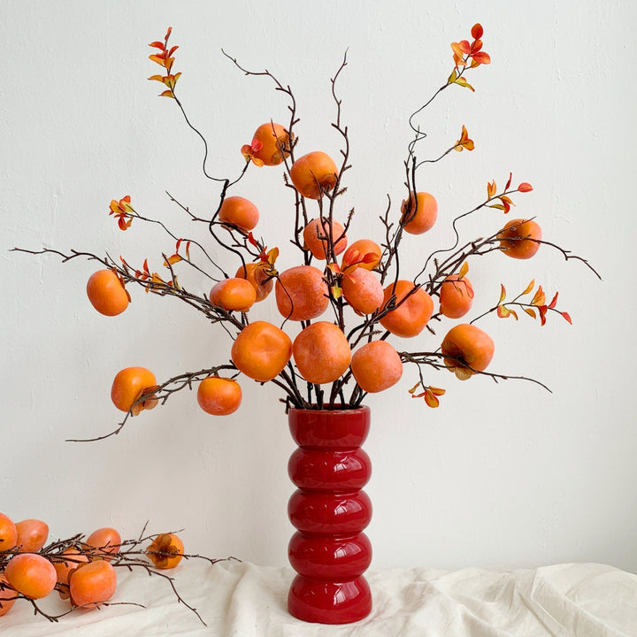 Decorative Persimmon Branch