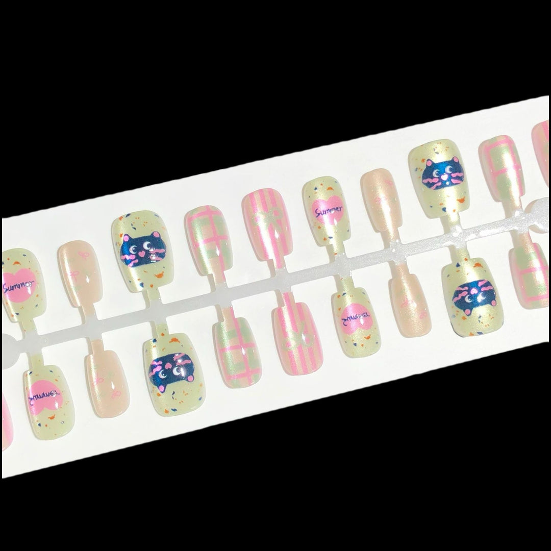 Elegant Ombre Art Press-On Nails