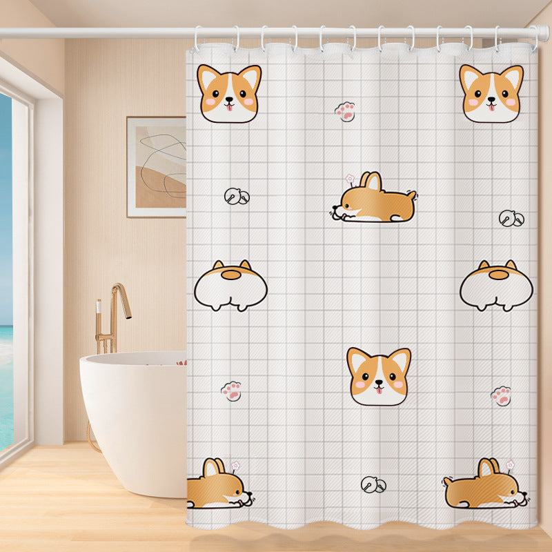 Decorative Shower Curtain Stornfield