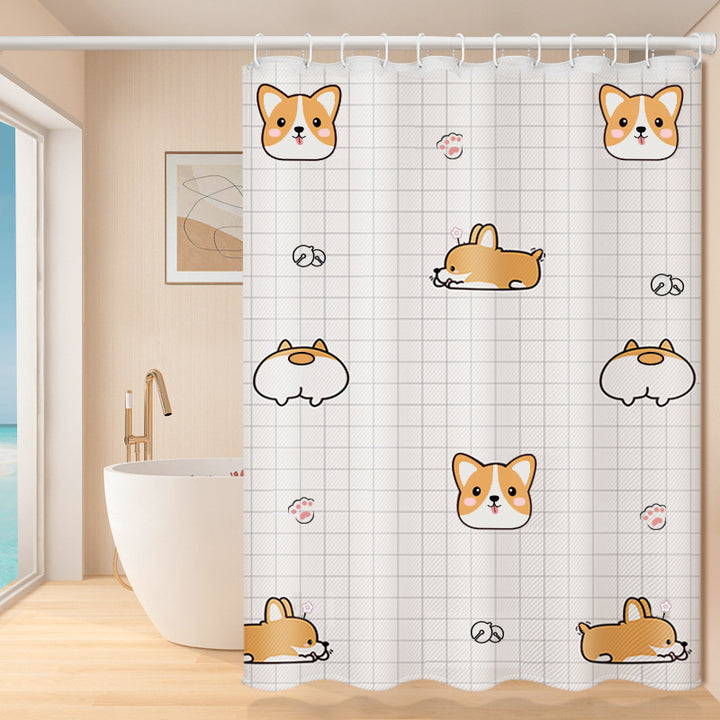 Decorative Shower Curtain Stornfield