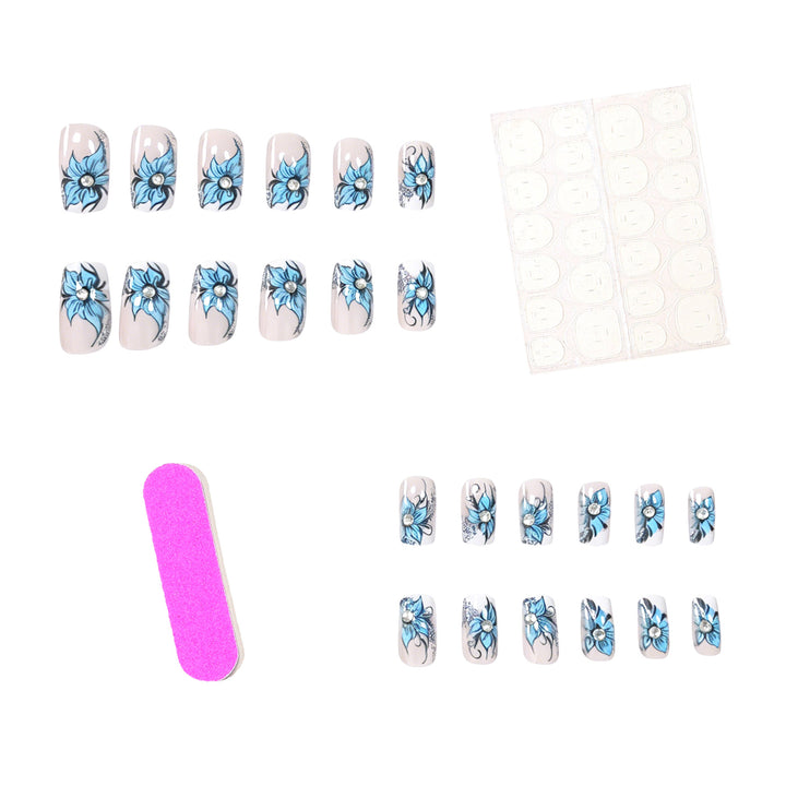 Floral Design Nail Art Stornfield