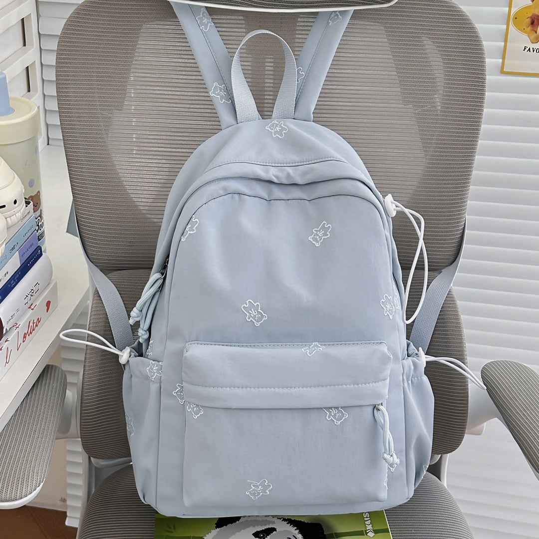 Stylish Embroidered Casual Backpack Stornfield 1791205607