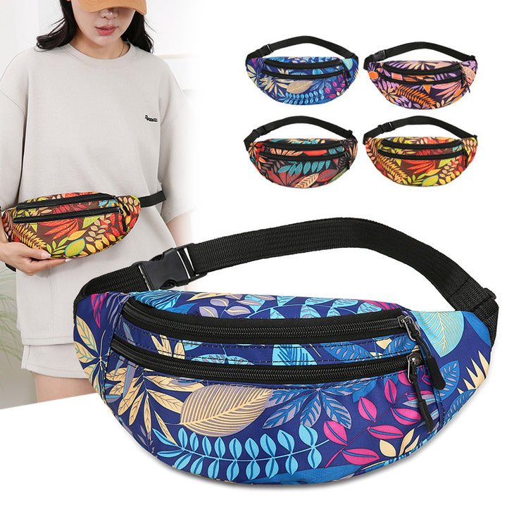 Floral Print Utility Fanny Pack Stornfield