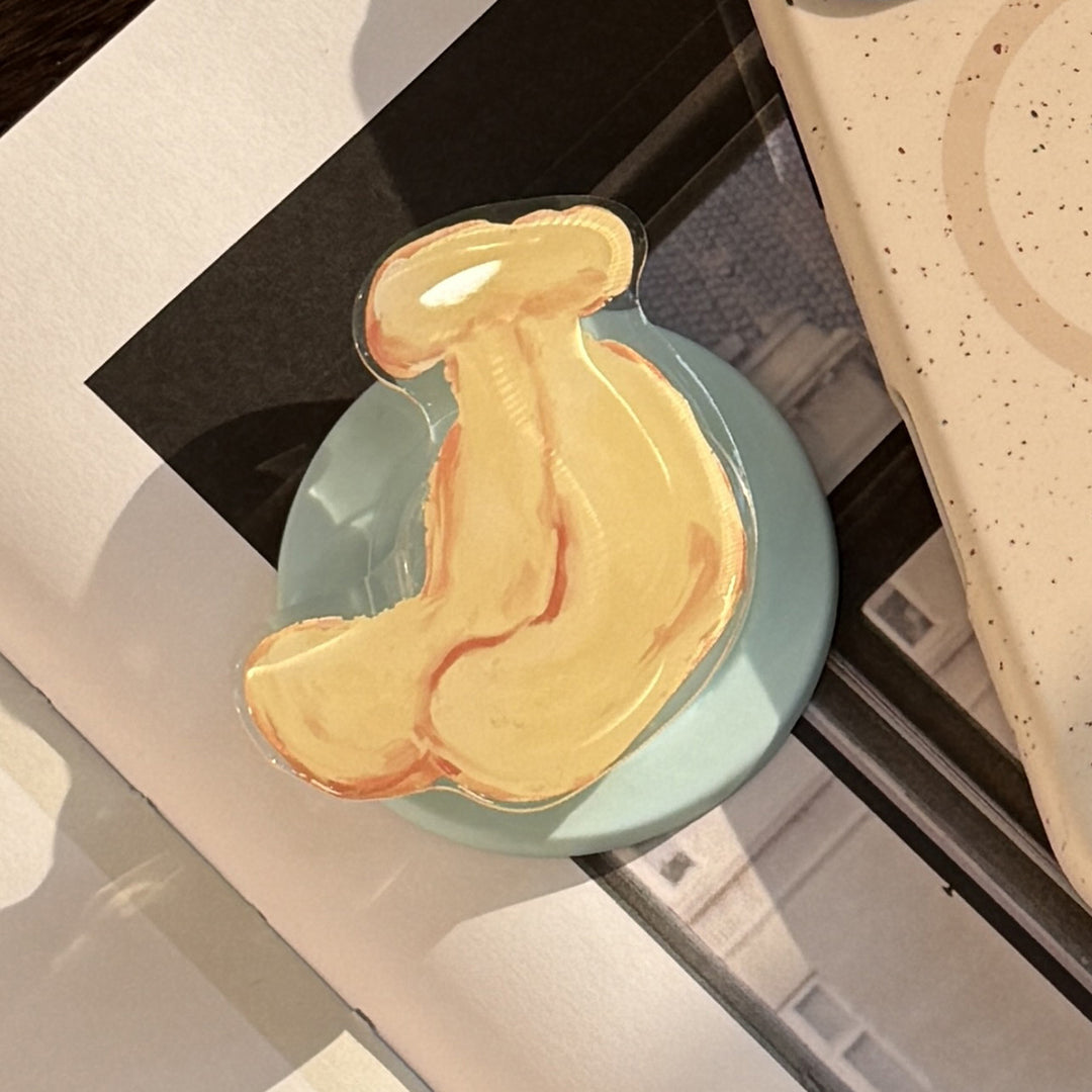Creative ceramic coaster in figurative design Stornfield