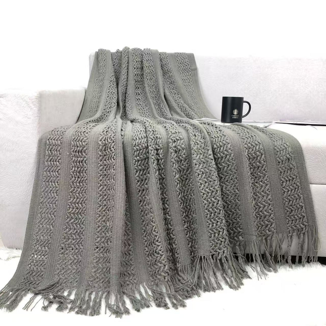 Home Decorative Knit Blanket