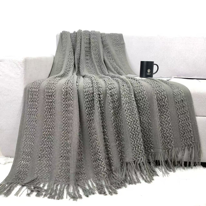 Home Decorative Knit Blanket