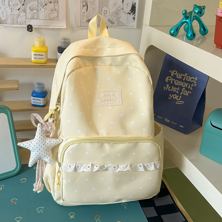 Polka Dot Decorative Backpack Stornfield
