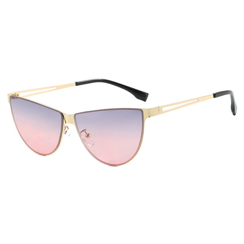 Women's Cat-Eye Sunglasses with Stylish Metal Frame and Protective UV Filter Stornfield