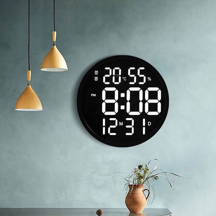 Digital Hygrometer-Thermometer Alarm Clock Stornfield