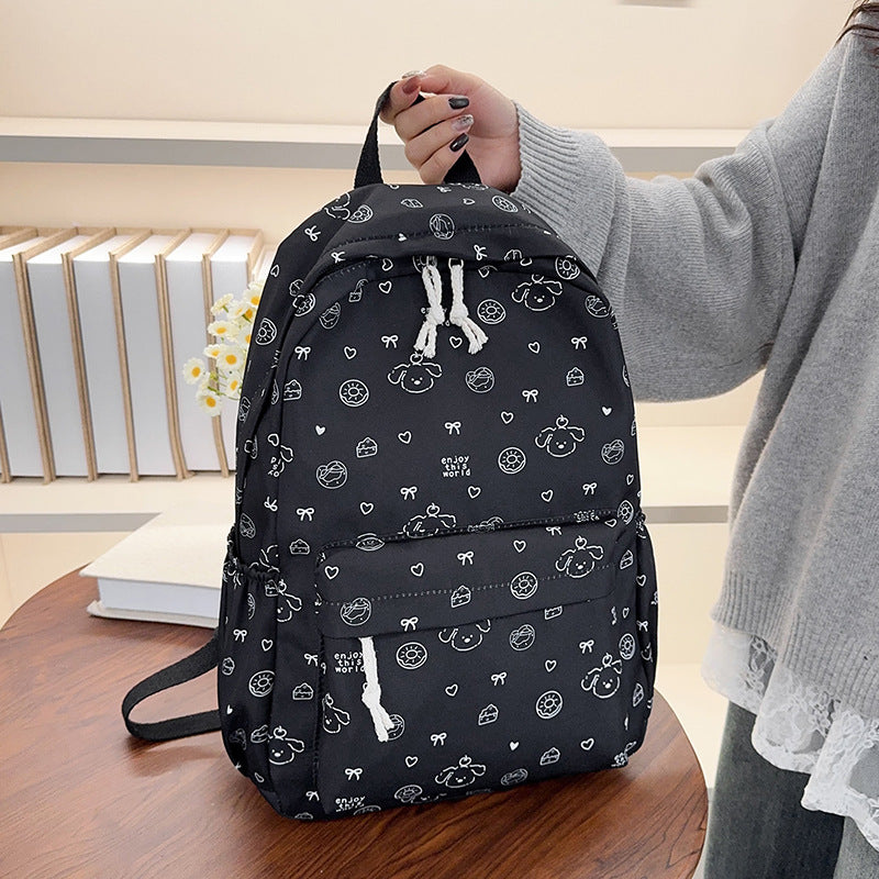 Backpack with Cute Animal Motifs and Practical Compartments Stornfield
