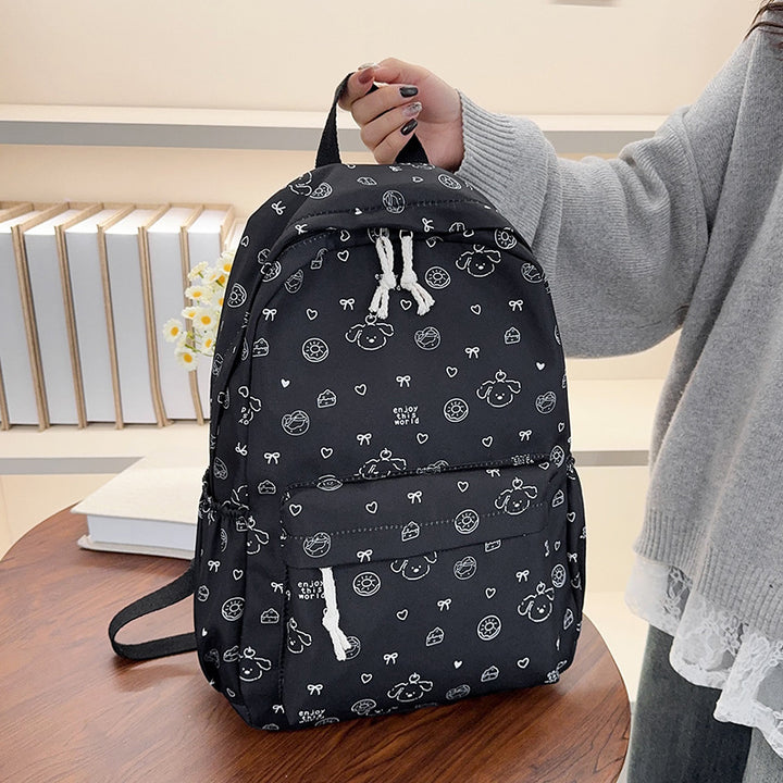 Backpack with Cute Animal Motifs and Practical Compartments Stornfield