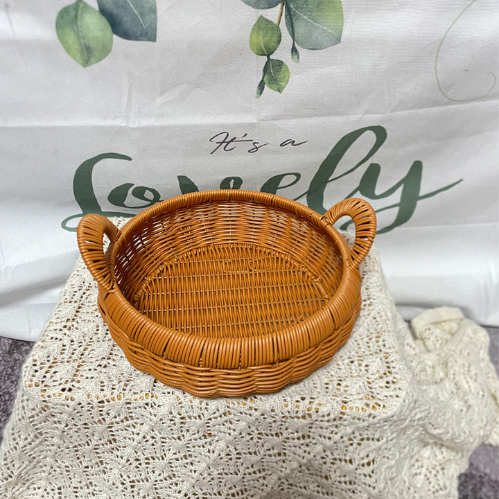 Women Decorative Storage Basket with Comfortable Handles Stornfield