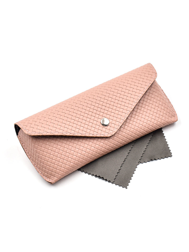 Textured Leather Eyewear Wallet Stornfield