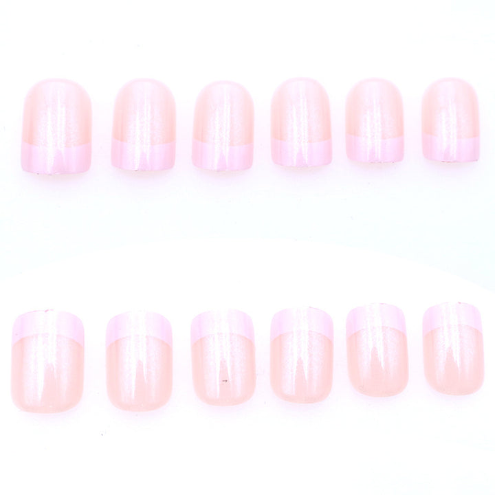 Elegant French Tip Gel Nail Art Stornfield