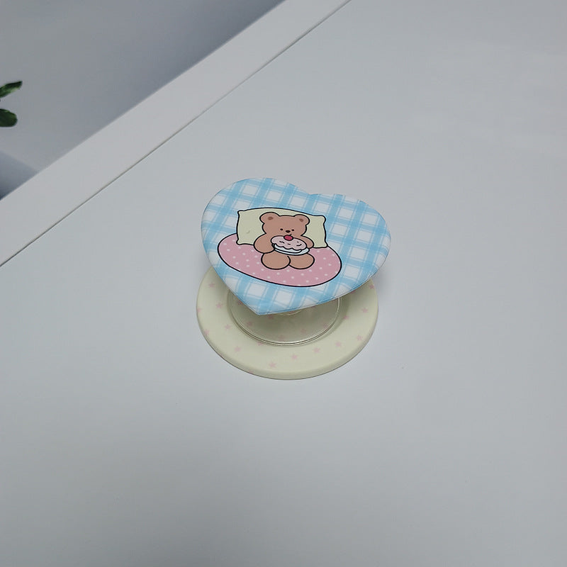 Heart-Shaped Character Phone Grip Stornfield
