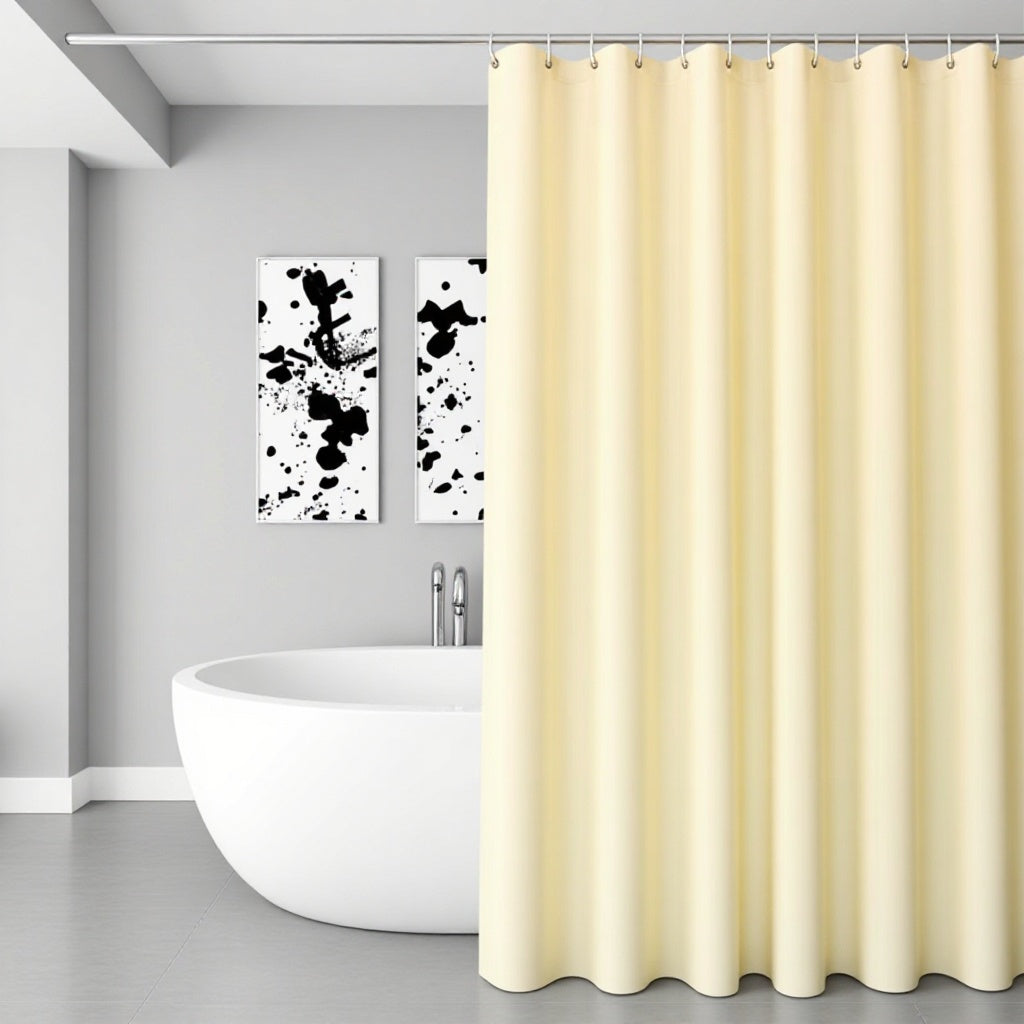 Translucent Shower Privacy Curtain Stornfield