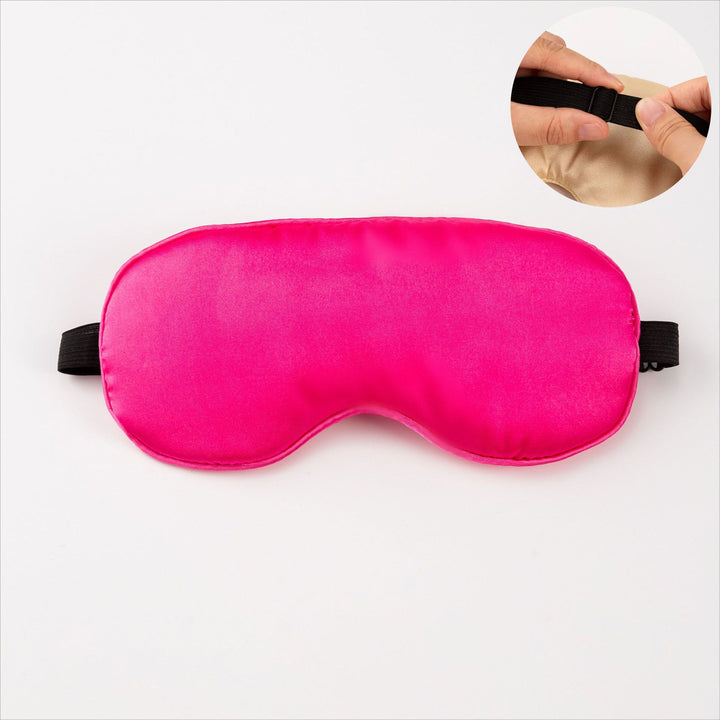 Unisex nan ergonomic sleep mask with adjustable elastic band and soft satin surface Stornfield