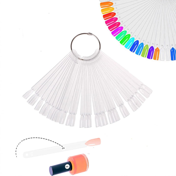 Nail Art Practice Display Tips Stornfield