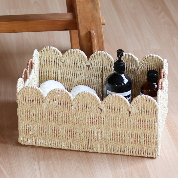 Handwoven storage basket Stornfield