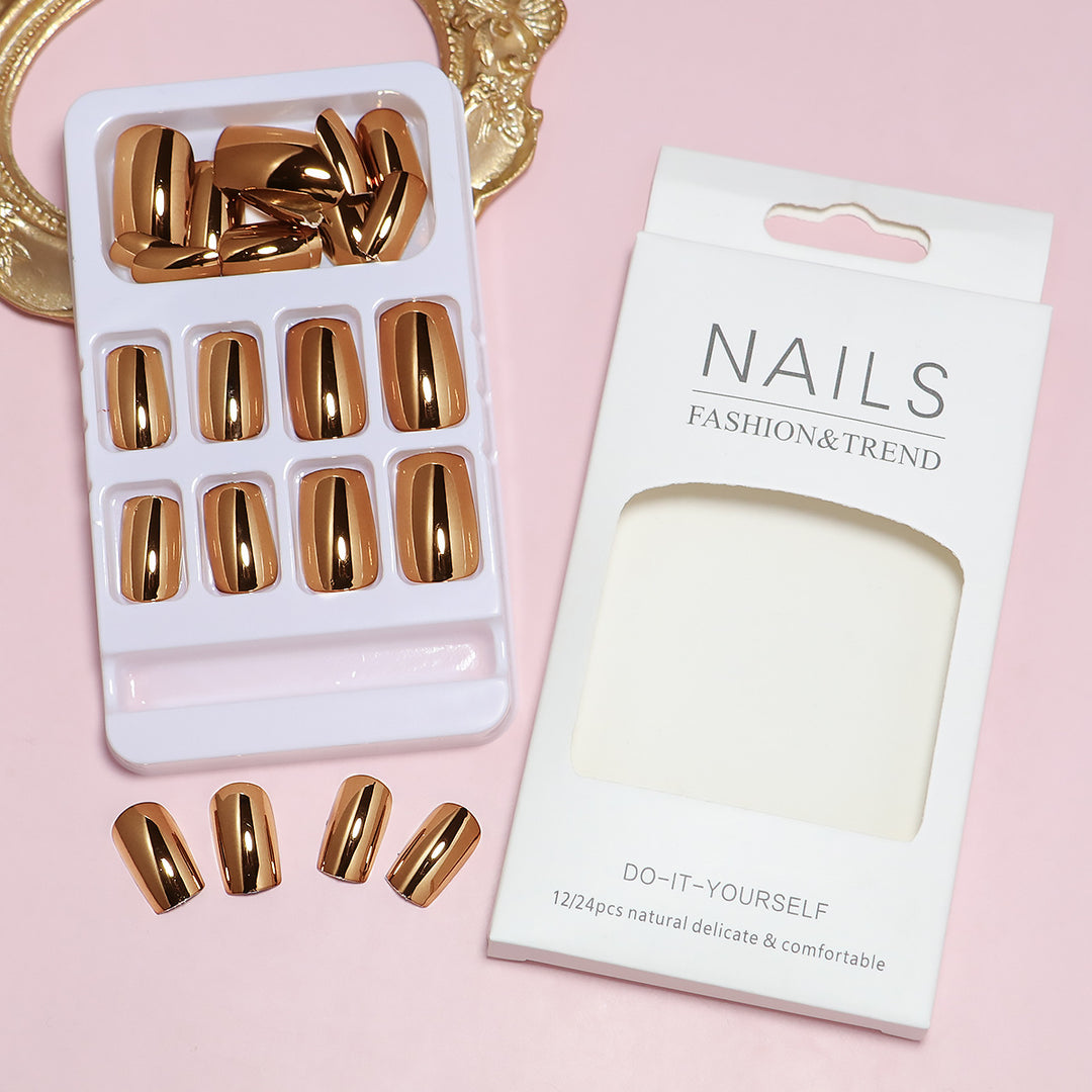 Premium DIY Glossy Press-On Nail Tips Stornfield