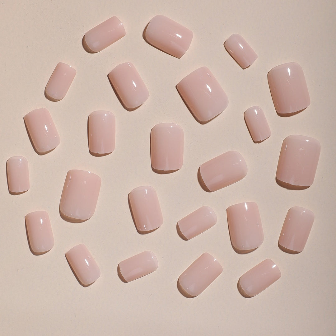 Artificial nail set with professional design and caring properties Stornfield