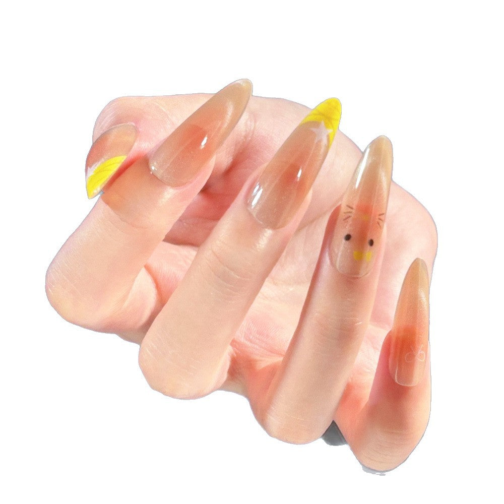 Creative Themed Long Stiletto Press-On Nails Stornfield
