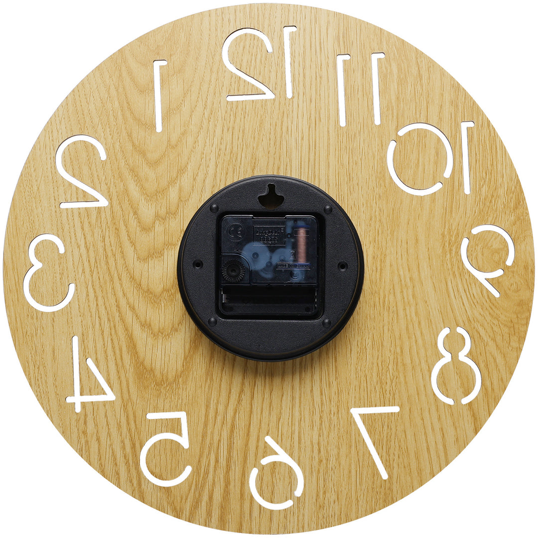 Wall clocks made from untreated wood Stornfield