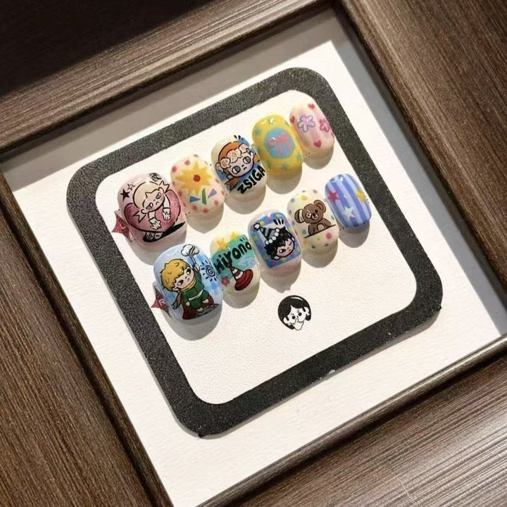 Artistic Character Nail Art Set Stornfield