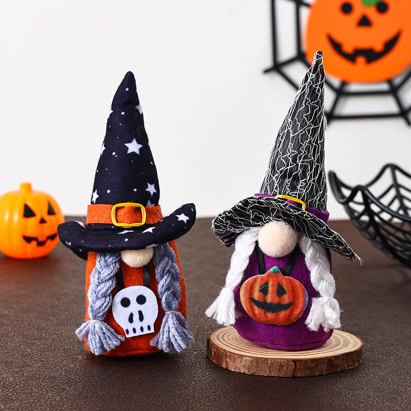 Decorative Halloween Gnome Figure Stornfield