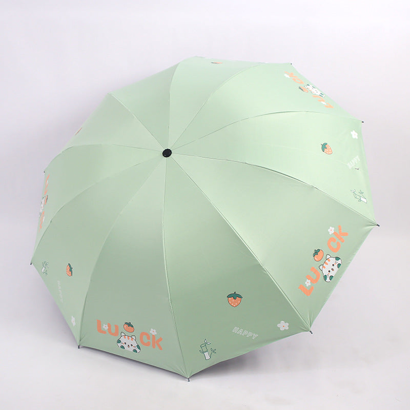 Women's Foldable Umbrella with Colorful Design Stornfield